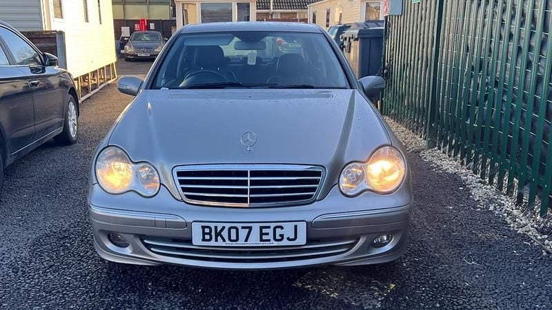 Silver Used 2007 Mercedes C200 Avantgarde Sedan | £1,650 (Fair price) - Image 1/4