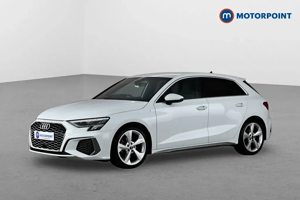 Used Audi A3 S-Line 2022 White Sedan