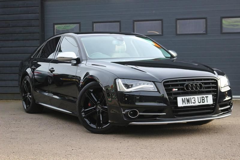 Black Used 2013 Audi A8 Advanced Sedan | £17,995 (Good price) - Image 1/4