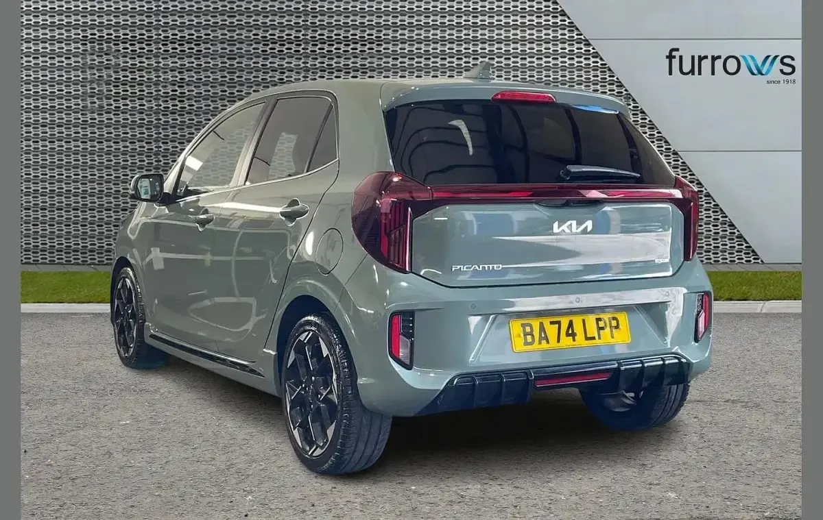 Used Kia Picanto GT-Line S 76 HP (55 kW) 2024 Green Hatchback