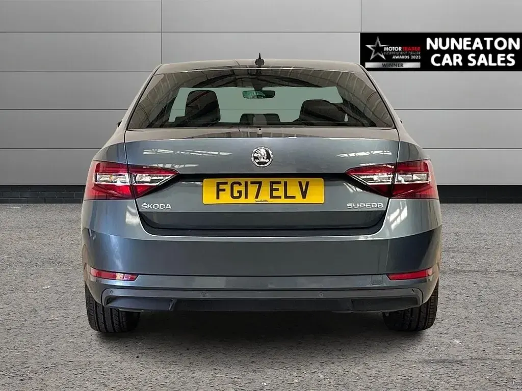 Used Skoda Superb SE L Executive 150 HP (110 kW) 2017 Grey Hatchback