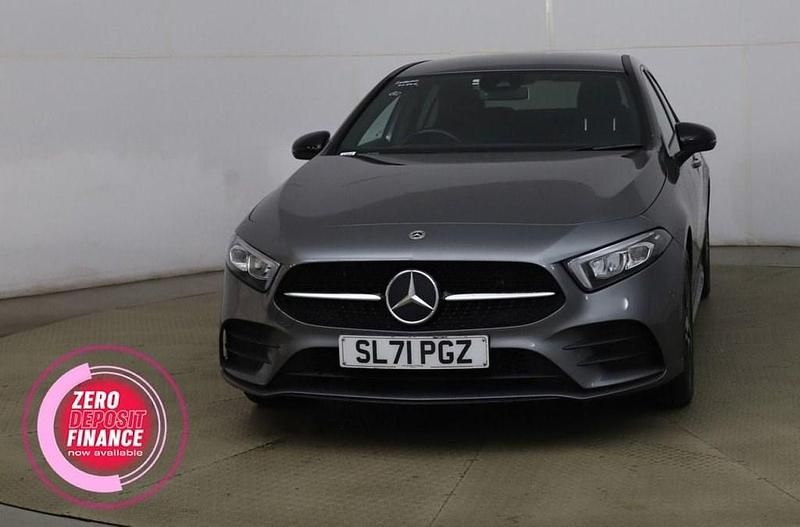 Grey Used 2022 Mercedes A250 AMG Line Premium Sedan | £18,399 (Fair price) - Image 1/3