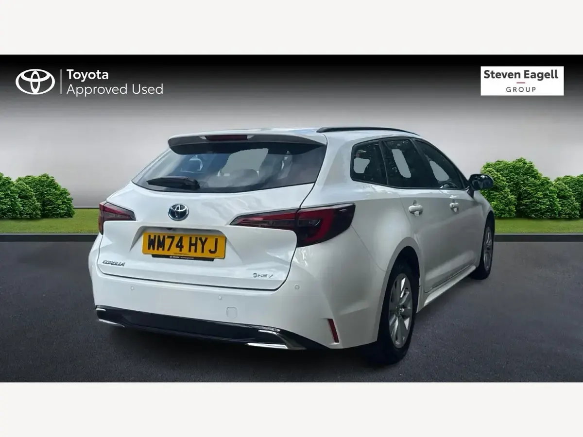 Used Toyota Corolla 196 HP (144 kW) 2025 White Estate
