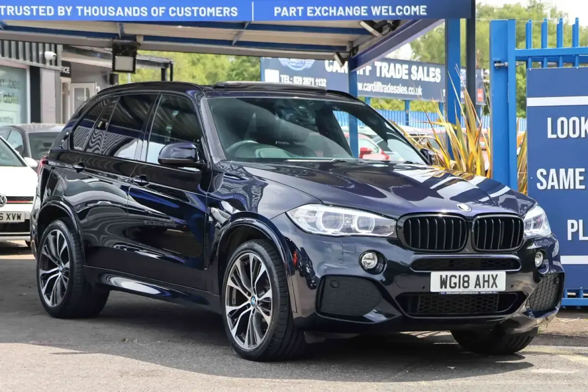 Used BMW X5 M Sport 258 HP (189 kW) 2018 Black SUV