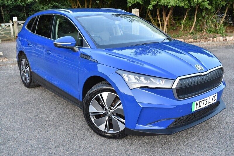 Blue Used 2023 Skoda Enyaq iV ecoSuite SUV | £19,970 (Super price) - Image 1/4