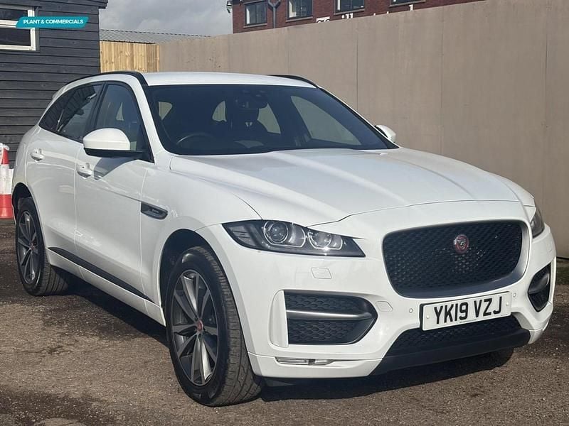 Used Jaguar F-Pace R-Sport 180 HP (132 kW) 2019 White SUV