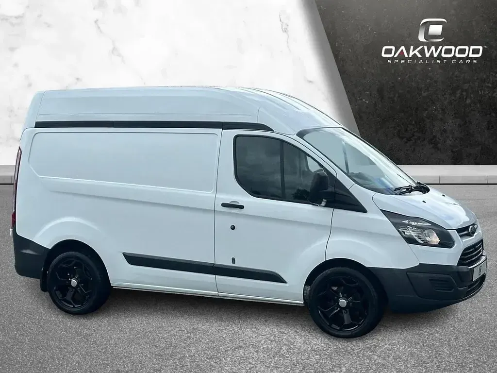 Used Ford Transit Custom 100 HP (73 kW) 2014 White Van