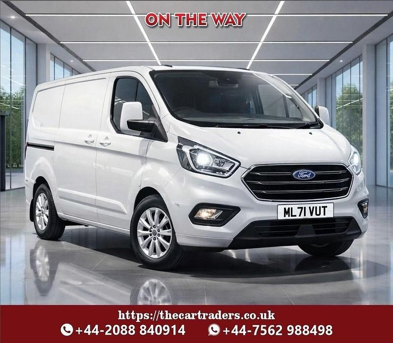 Used Ford Transit Custom Limited 130 HP (95 kW) 2021 White Van