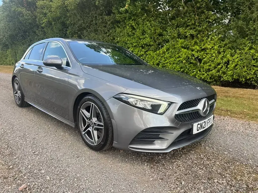 Used Mercedes A250 AMG line 2021 Grey Hatchback
