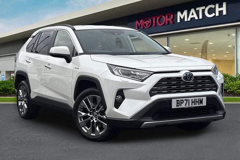 Used Toyota RAV4 Hybrid 2022 White SUV