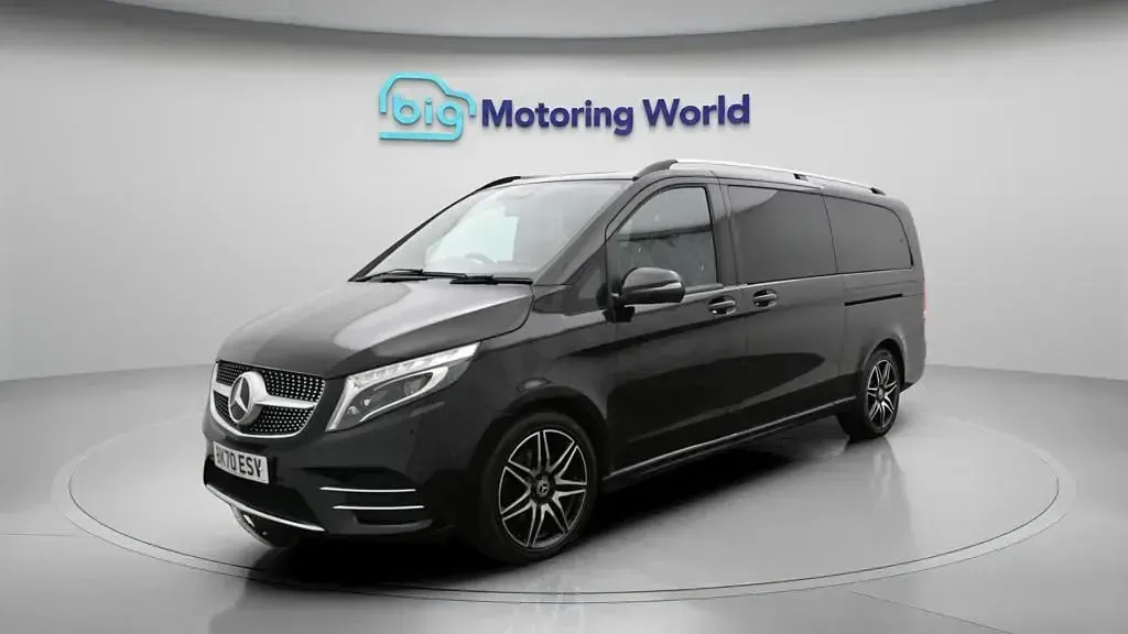 Used Mercedes V220 AMG line 163 HP (119 kW) 2020 Black MPV
