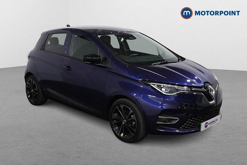 Used Renault Zoe Iconic 100 kW (136 HP) 2023 Blue Hatchback