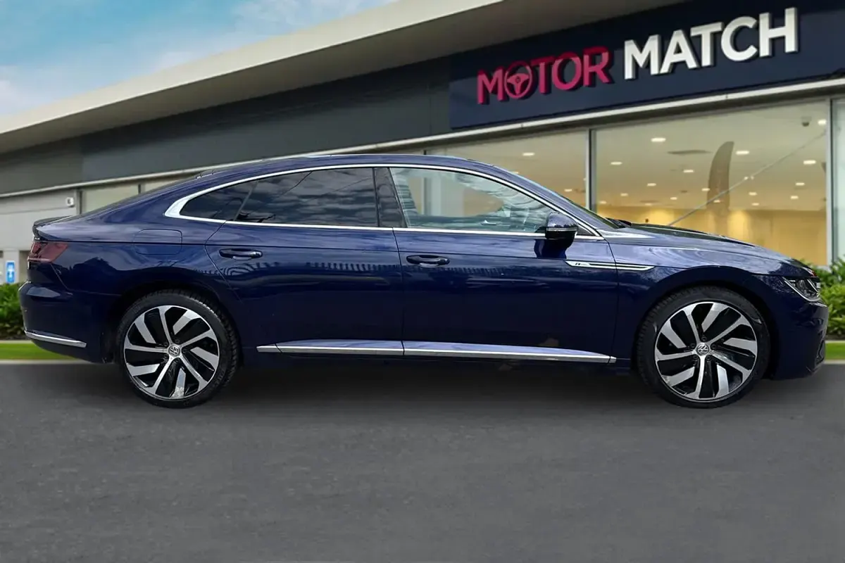 Used VW Arteon R-line 2019 Blue Hatchback