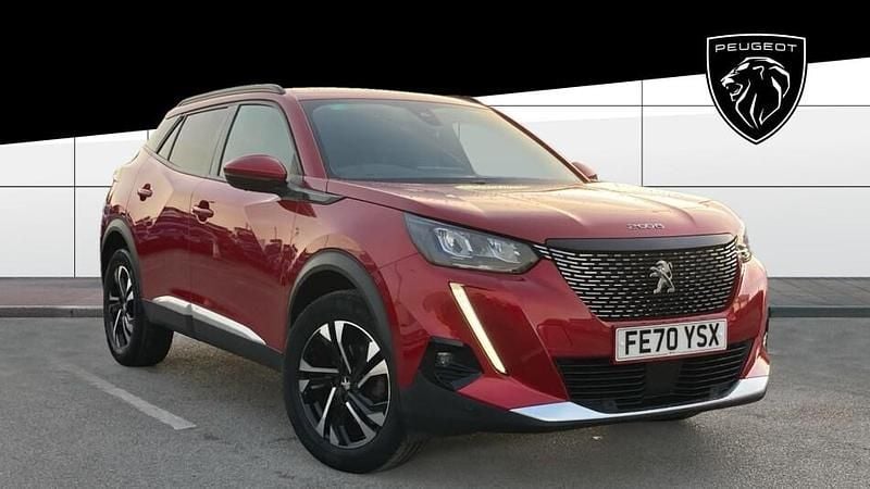 Red Used 2020 Peugeot 2008 Allure Premium SUV | £12,920 (Fair price) - Image 1/3