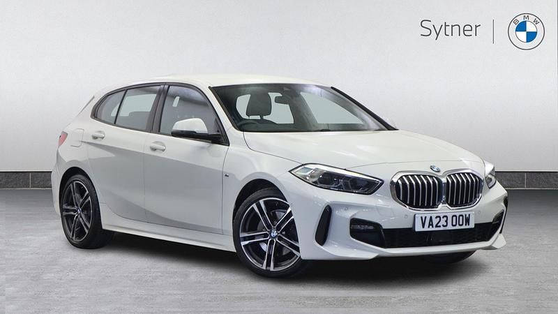 White Used 2023 BMW 118 M Sport Hatchback | £23,000 (Fair price) - Image 1/4
