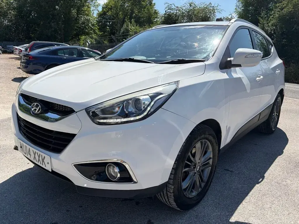 Used Hyundai ix35 SE 115 HP (84 kW) 2014 White SUV
