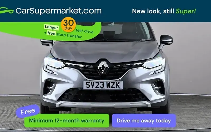 Second-hand Renault Captur Techno 143 CP (105 kW) 2023 Gri SUV