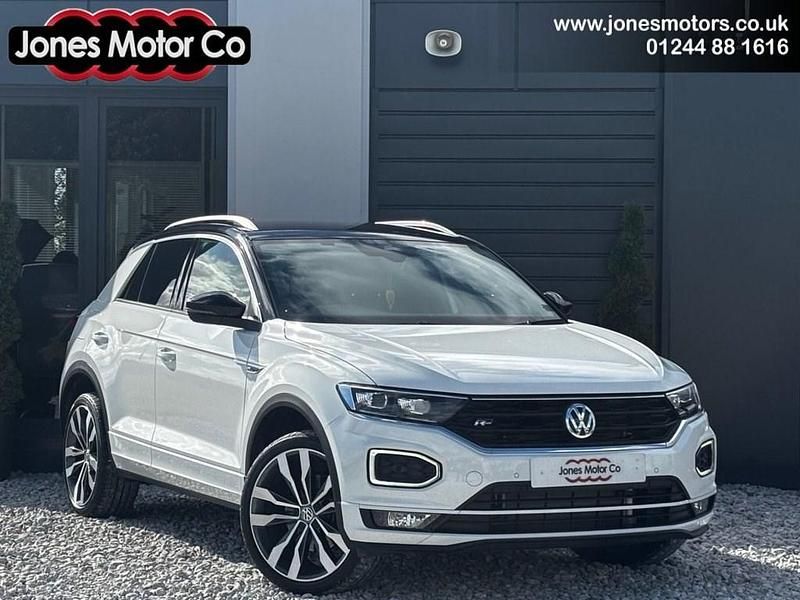 White Used 2020 VW T-Roc R-line SUV | £21,995 (Fair price) - Image 1/4