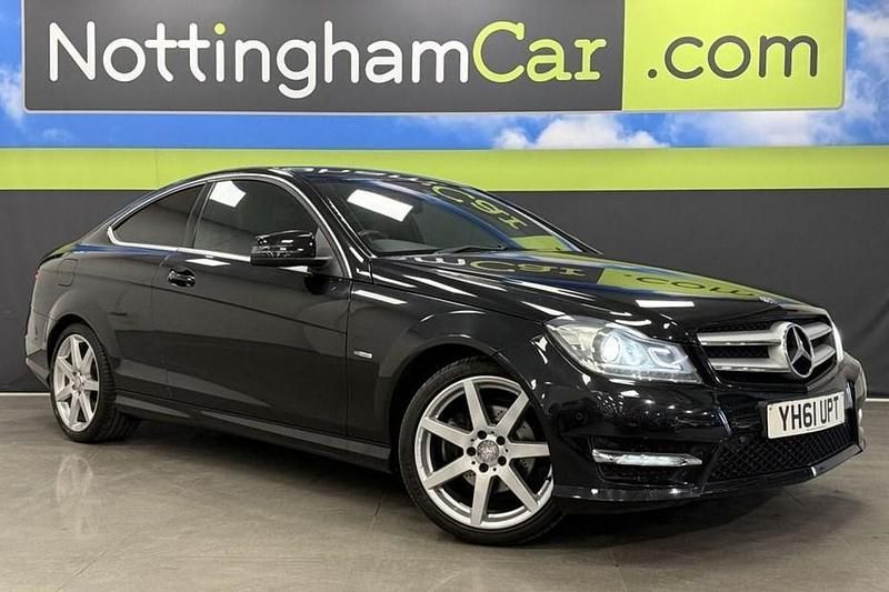 Black Used 2011 Mercedes C250 AMG Coupe | £8,391 (Fair price) - Image 1/1