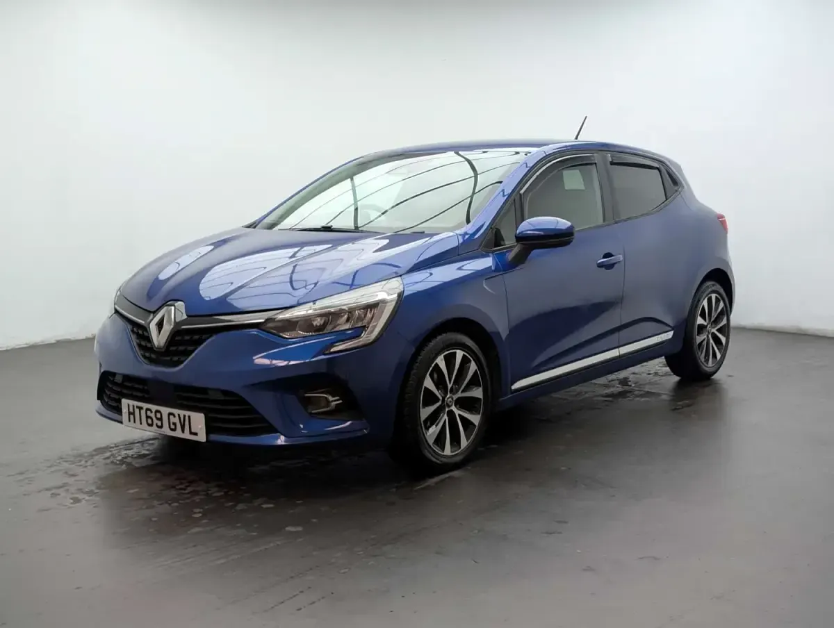 Usado Renault Clio IV Iconic 100 CV (73 kW) 2019 Azul Utilitario