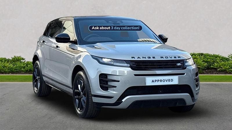 Silver New 2025 Land Rover Range Rover evoque Estate | £44,974 (Expensive) - Image 1/4