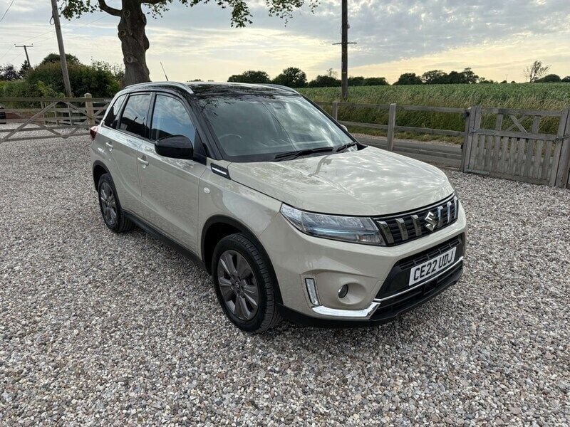 Cream Used 2022 Suzuki Vitara SZ-T SUV | £14,895 (Super price) - Image 1/4