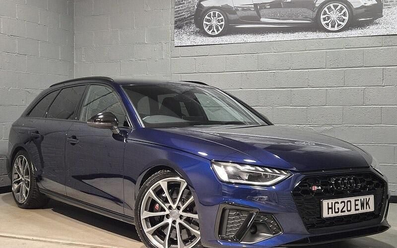 Used Audi S4 Business 347 HP (255 kW) 2020 Navarra blue Estate