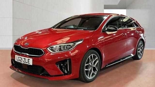 Used Kia ProCeed GT-Line 158 HP (116 kW) 2021 Red Estate