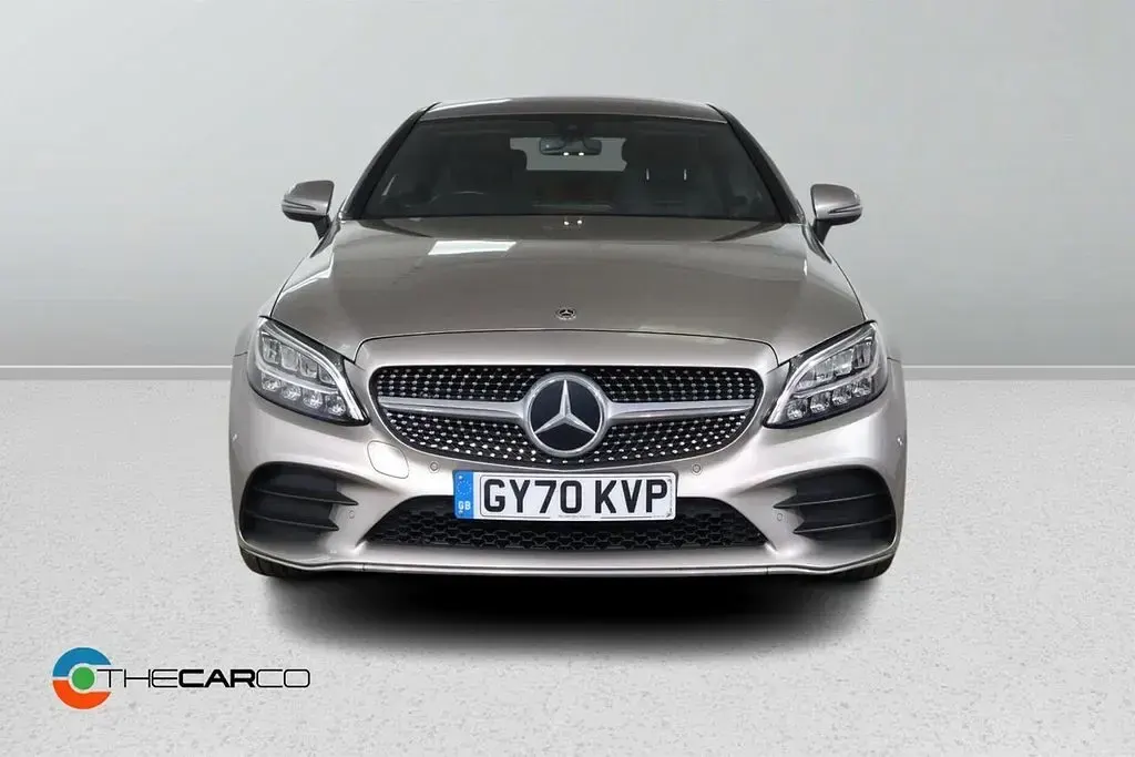 Used Mercedes C200 AMG line 2020 Silver Coupe