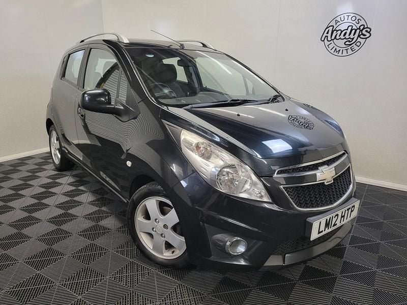 Black Used 2012 Chevrolet Spark LT Hatchback | £1,999 (Fair price) - Image 1/4