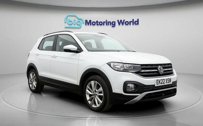Used VW T-Cross SE 110 HP (80 kW) 2022 White SUV