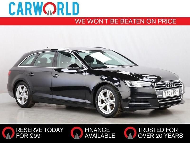 Black Used 2018 Audi A4 Sport Estate | £7,990 (Good price) - Image 1/3