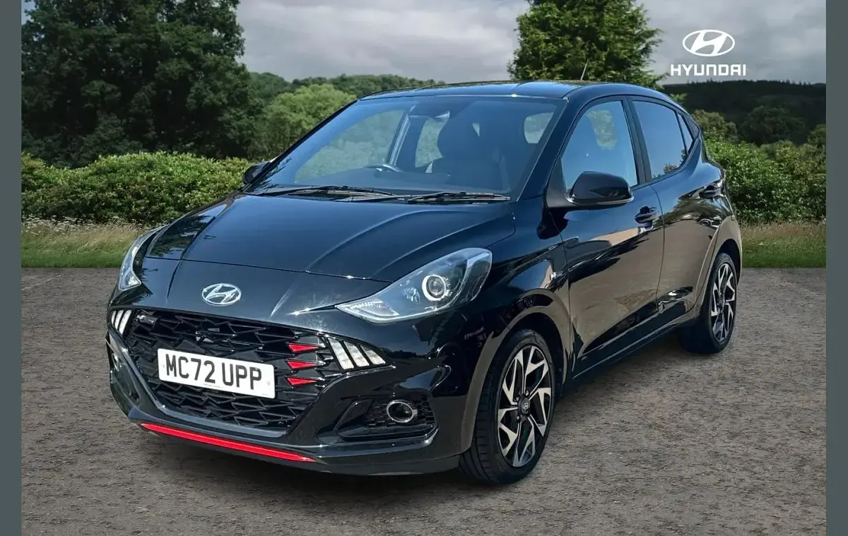 Used Hyundai i10 N Line 99 HP (72 kW) 2023 Black Hatchback