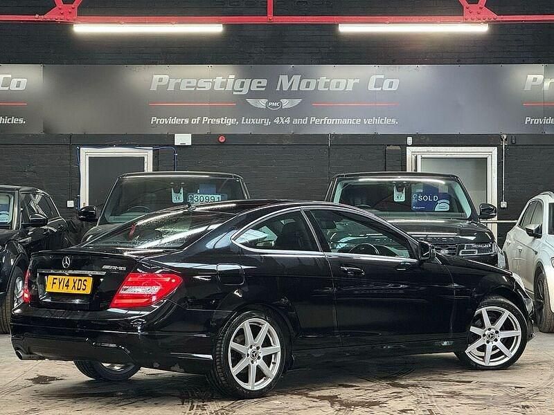 Used Mercedes C180 Sport Edition 2014 Black Coupe