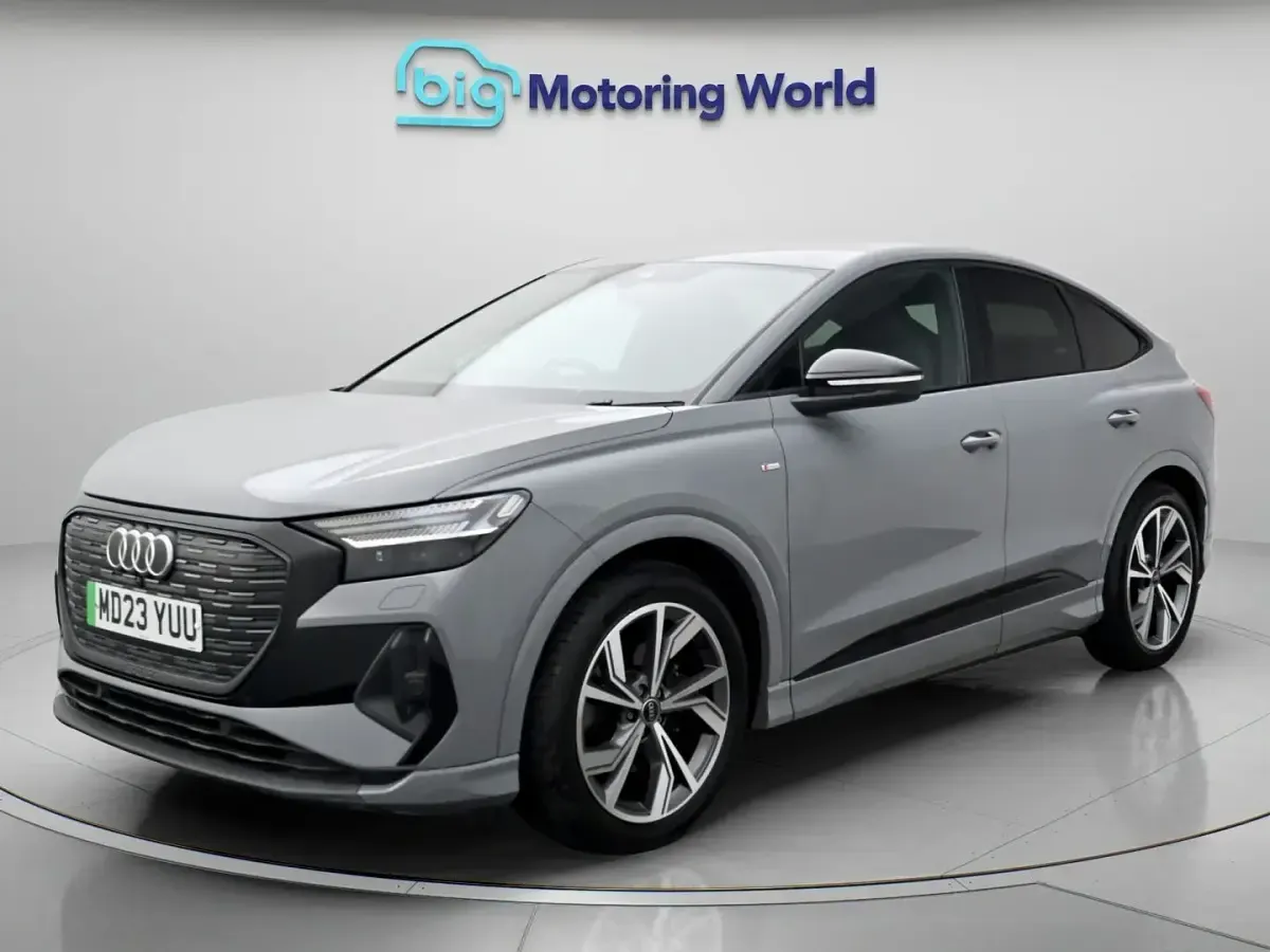 Used Audi Q4 Sportback e-tron 125 kW (170 HP) 2022 Grey SUV