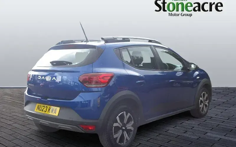 Used Dacia Sandero Journey 91 HP (66 kW) 2022 Blue Hatchback