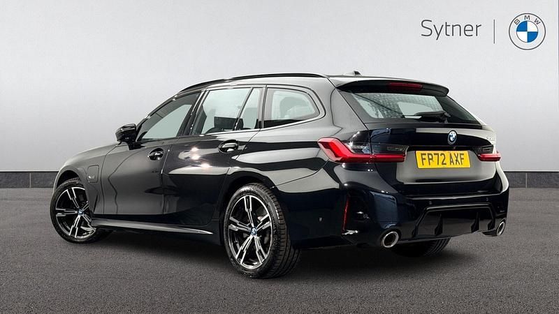 Used BMW 330e M Sport 288 HP (211 kW) 2022 Black Estate