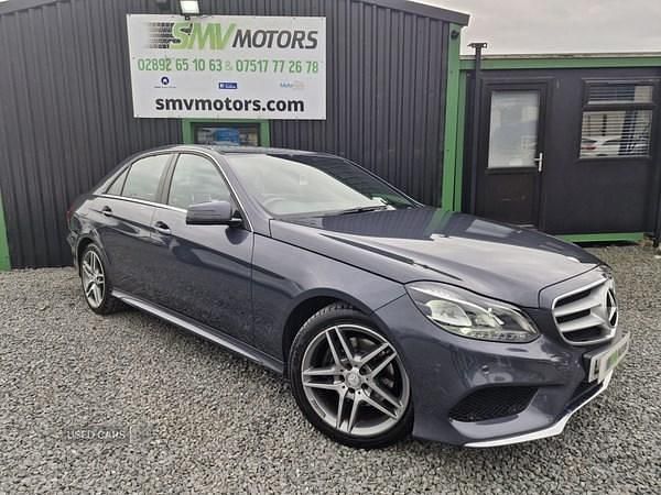 Grey Used 2015 Mercedes E250 AMG line Sedan | £10,995 (Fair price) - Image 1/4