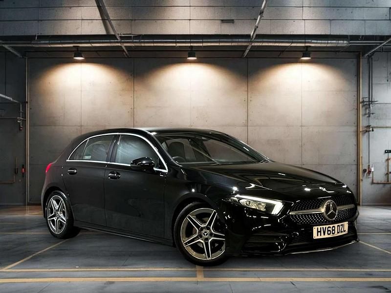 Used Mercedes A200 AMG Line Premium 2018 Black Hatchback