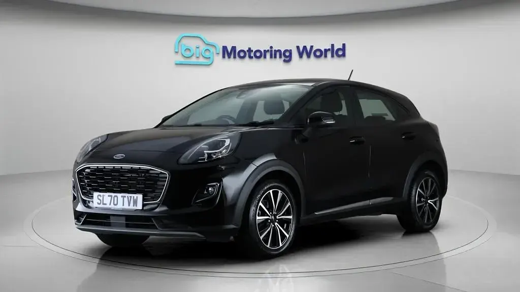 Used Ford Puma Titanium 125 HP (91 kW) 2021 Black SUV