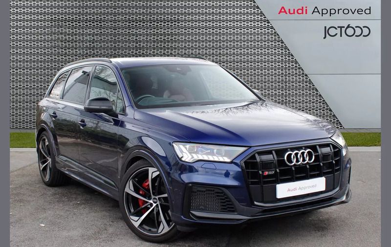 Blue Used 2021 Audi SQ7 Comfort SUV | £56,215 (Fair price) - Image 1/4