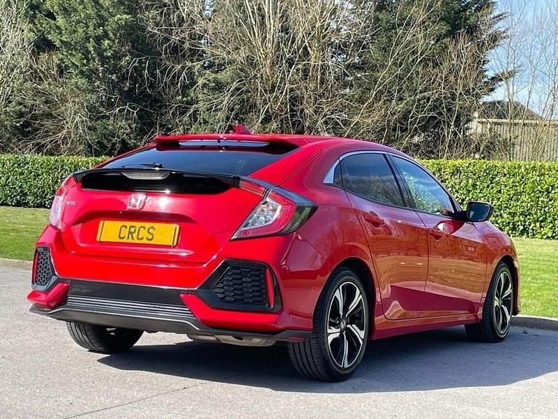 Used Honda Civic SR 120 HP (88 kW) 2019 Red Hatchback