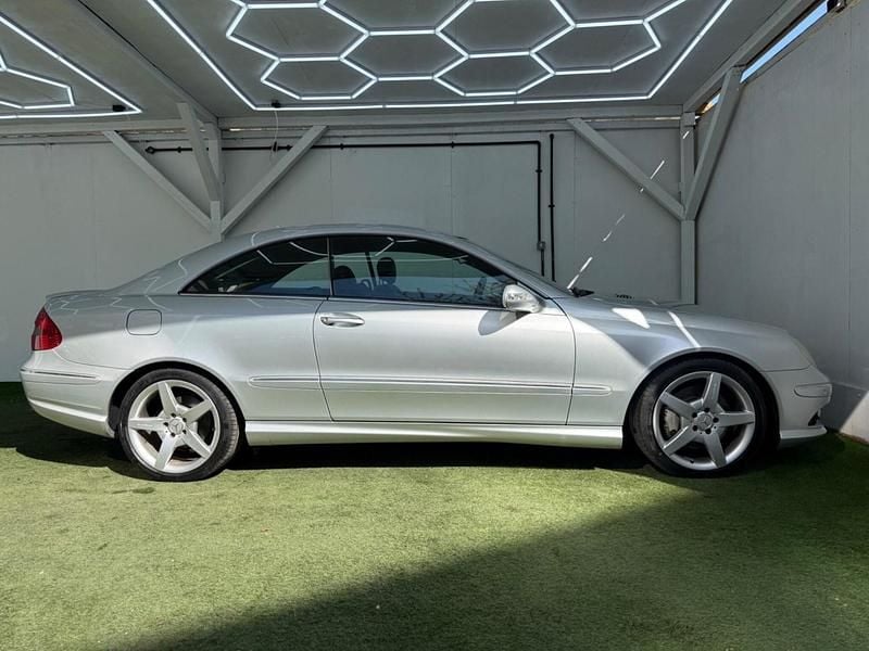Used Mercedes CLK280 2009 Silver Coupe