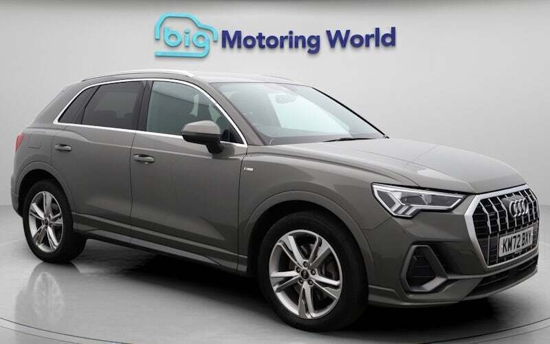 Grey Used 2022 Audi Q3 S-Line SUV | £27,300 (Fair price) - Image 1/4