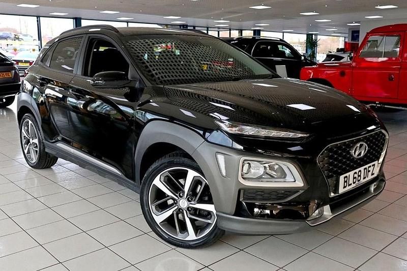 Ultra black Used 2018 Hyundai Kona Premium SUV | £9,989 (Fair price) - Image 1/1