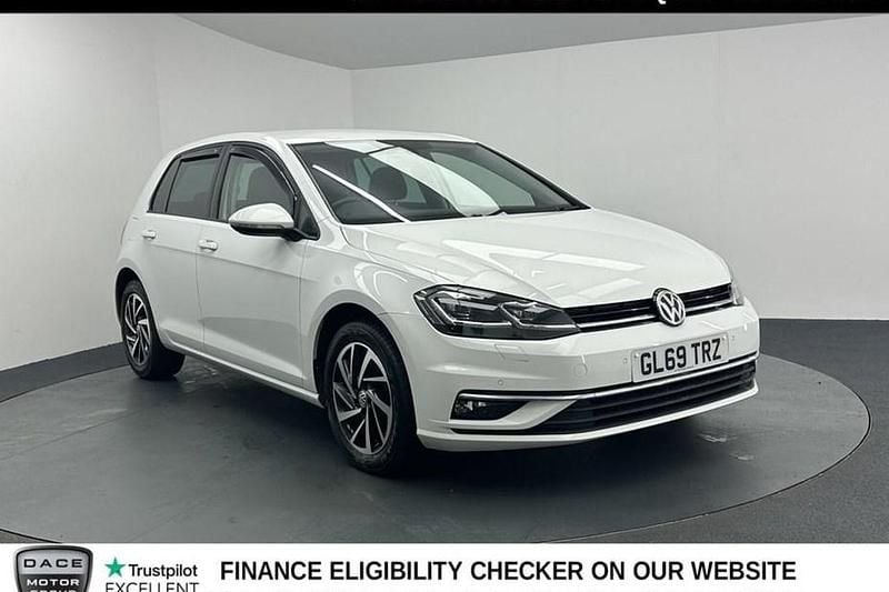 Used VW Golf VII Edition 115 HP (84 kW) 2019 White Hatchback