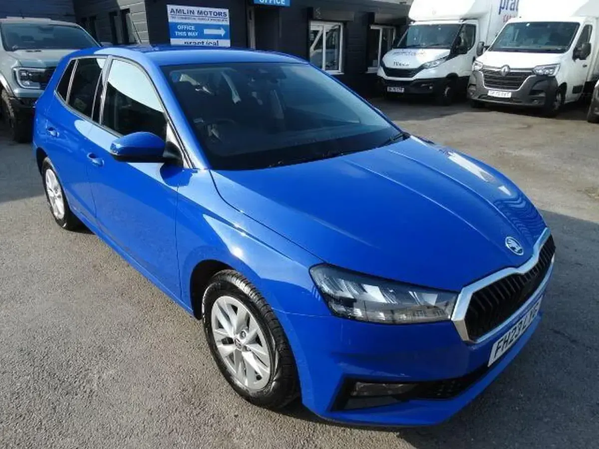 Used Skoda Fabia Comfort 2023 Blue Hatchback