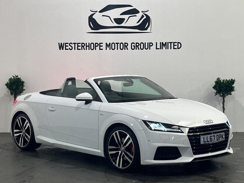 White Used 2017 Audi TT Roadster S-Line Cabriolet | £18,700 (Fair price) - Image 1/4
