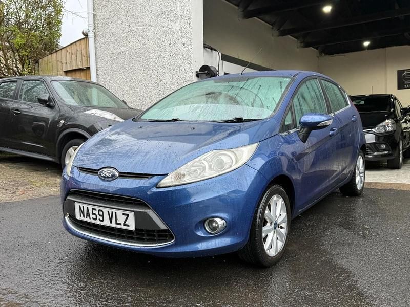 Used Ford Fiesta Zetec 2009 Blue Hatchback