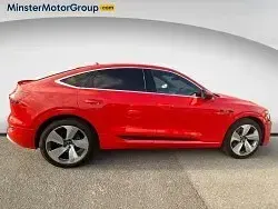 Used Audi e-tron S-Line 300 kW (408 HP) 2022 Red SUV